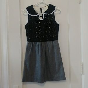 Anthropologie bib dress